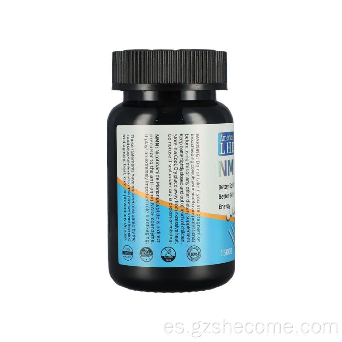 NMN Mejora las cápsulas NMN antienvejecimiento de la salud metabólica